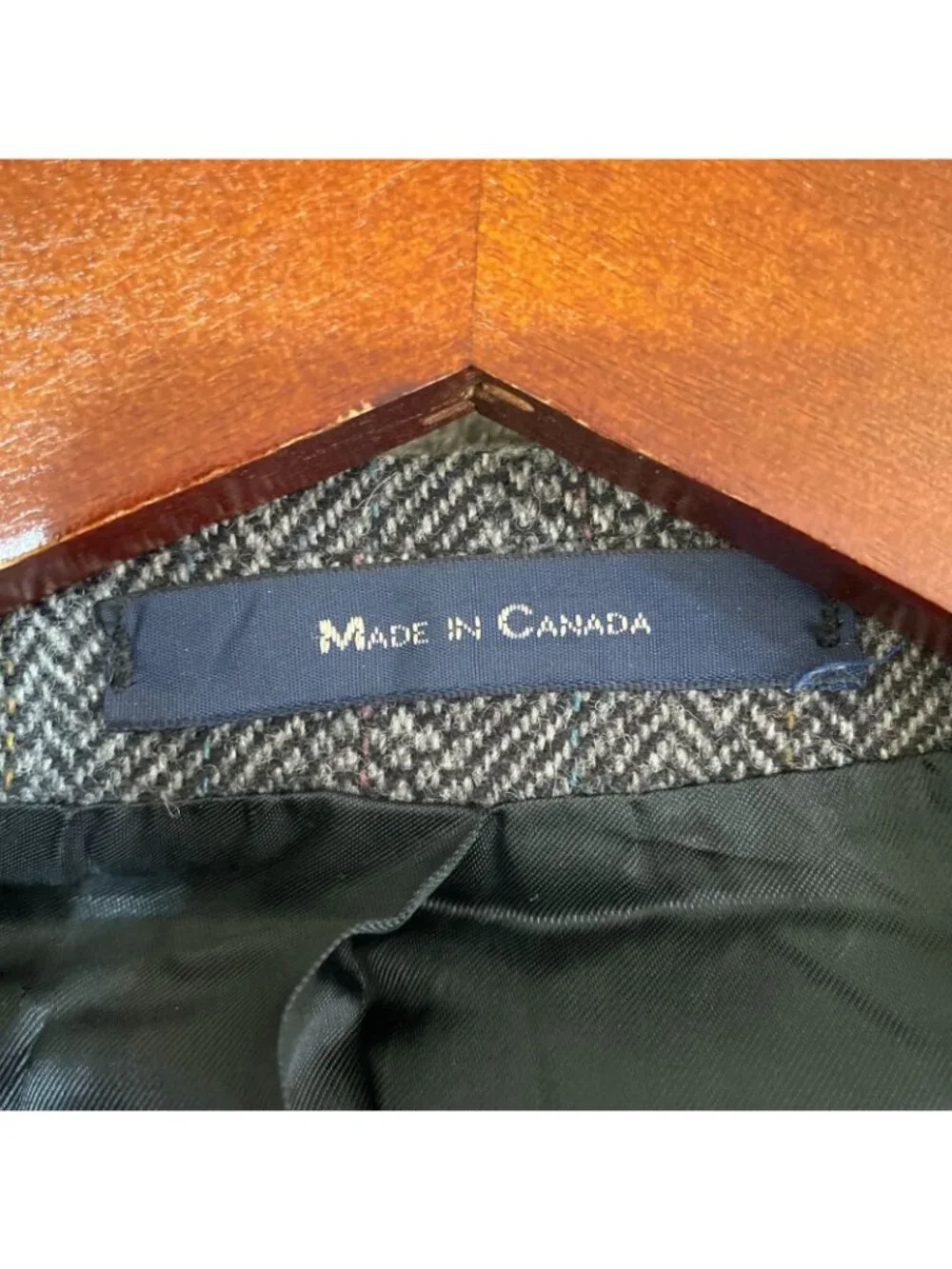 Vintage Chaps x Ralph Lauren Men's 44R Gray Blazer Wool Blend  C0894